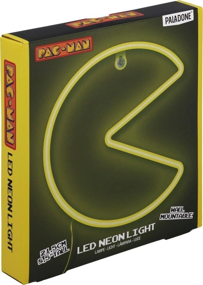 Pac Man Wall Mountable LED Neon