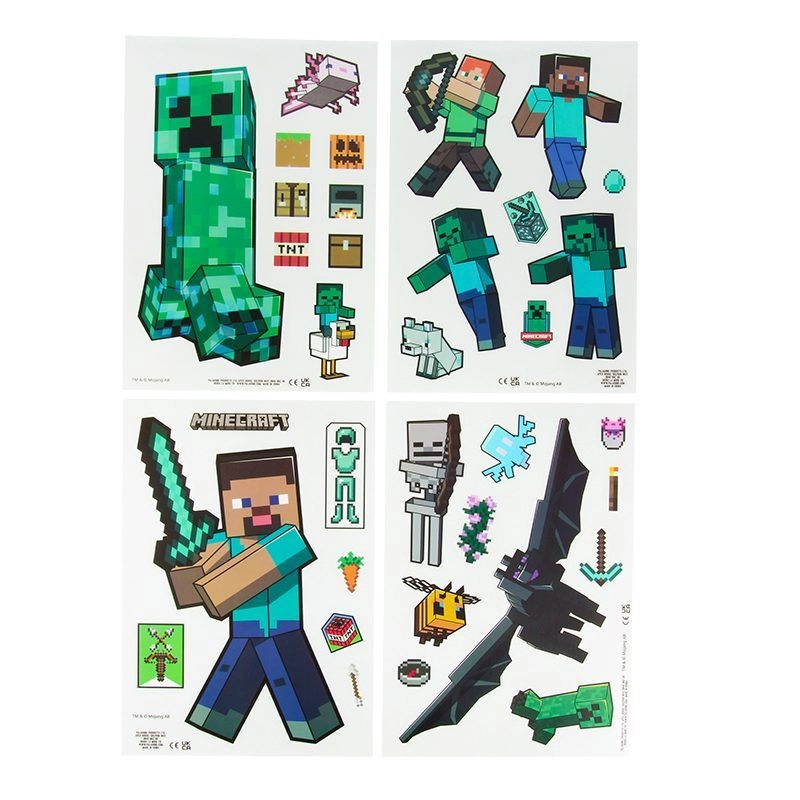 Paladone Minecraft Window Cling Decals PP13105MCF