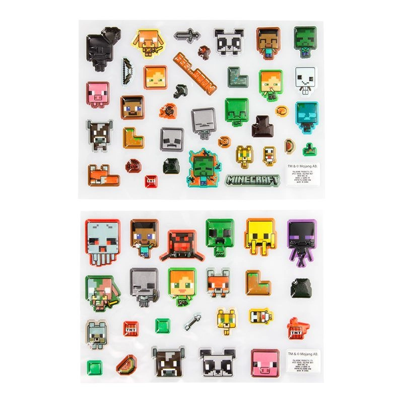 Paladone Minecraft Puffy Gadget Decals PP13218MCF