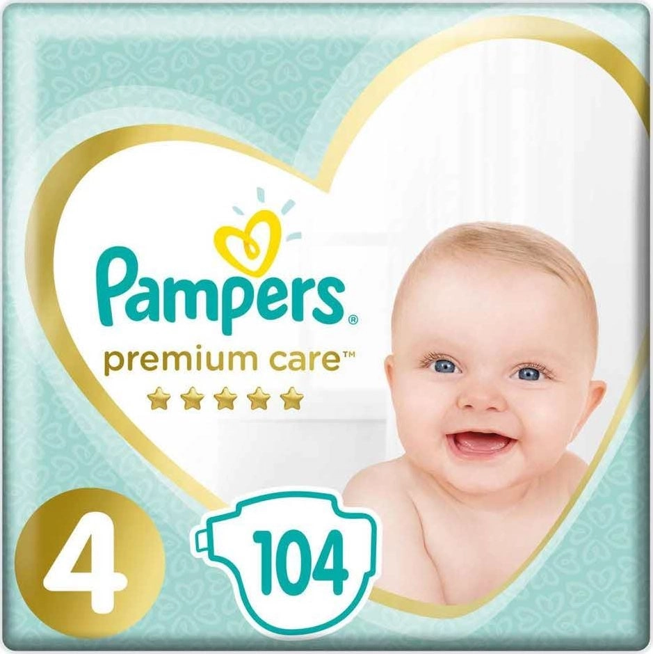 Sauskelnės Pampers Premium Care 4 dydis