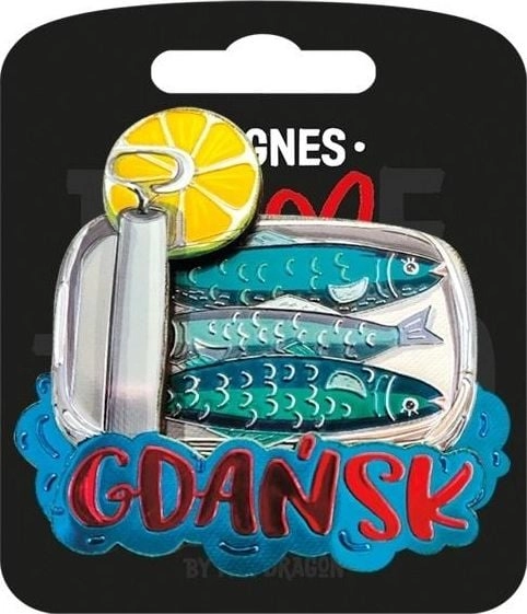 Magnet I love Poland Gdańsk ILP-MAG-A-GD-31