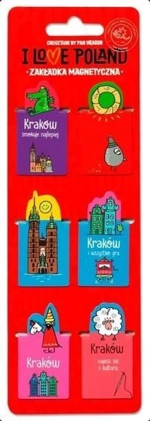 ILP Kraków ILP-ZAK.S-KRA-03 magnetic bookmarks
