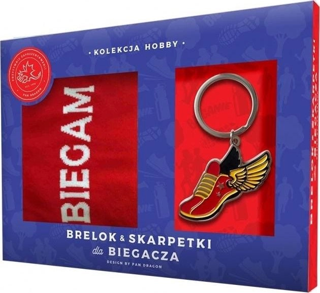 Mr. Dragon keychain Keychain + socks