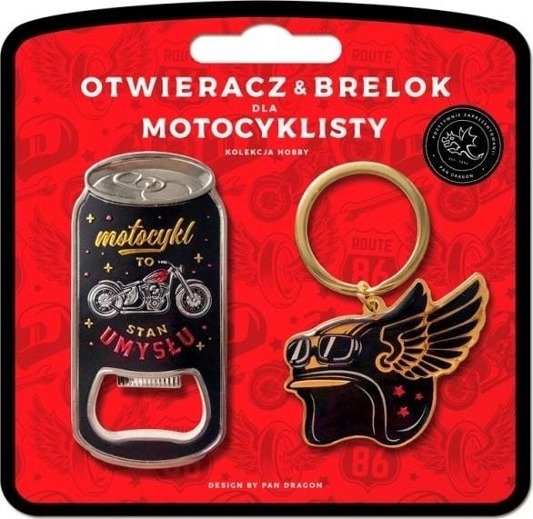 Mr. Dragon keychain Keychain + opener