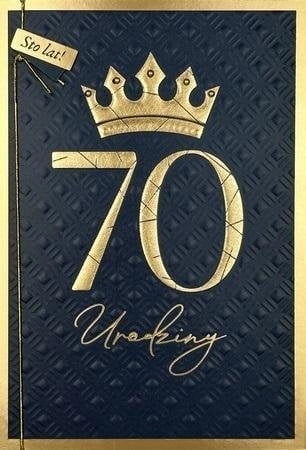 B6 70th Birthday Pass 5901854986456
