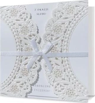 Square wedding card KL HM100-1018 5901854956558