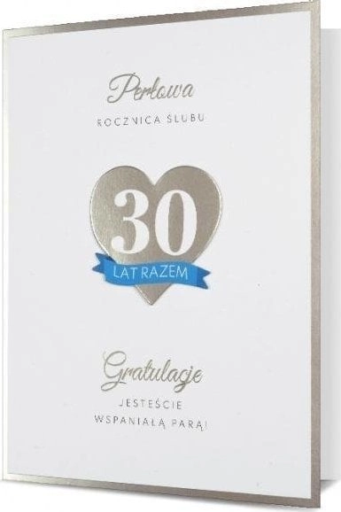 Pass B6 Wedding anniversary Perłowa HM200-2529