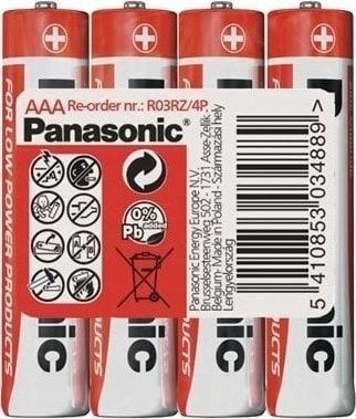 Akumulator Panasonic PANASONIC Zinkouhlíkove baterie Red