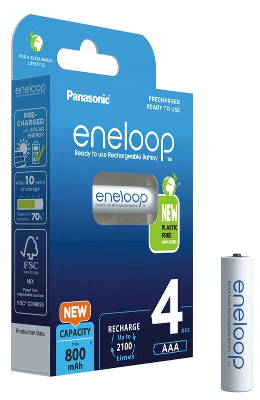 Panasonic ENELOOP BK-4MCDE/4BE AAA 800 mAh
