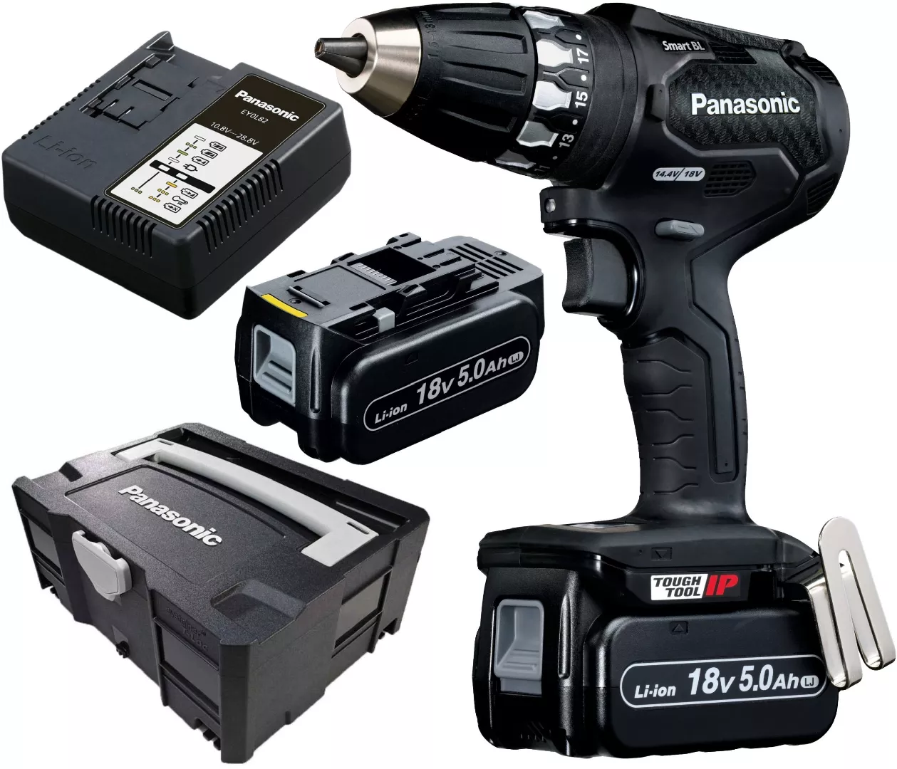18V Panasinic EY74A3 drill/driver + Systainer
