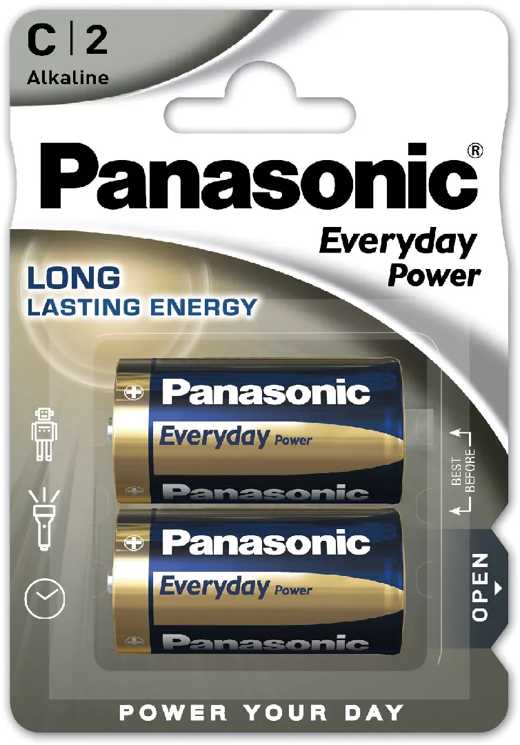 Panasonic Everyday Power baterija LR14EPS/2B LR14EPS/2BP