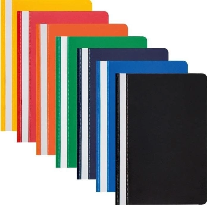 A4 PVC folder black (5 pcs)