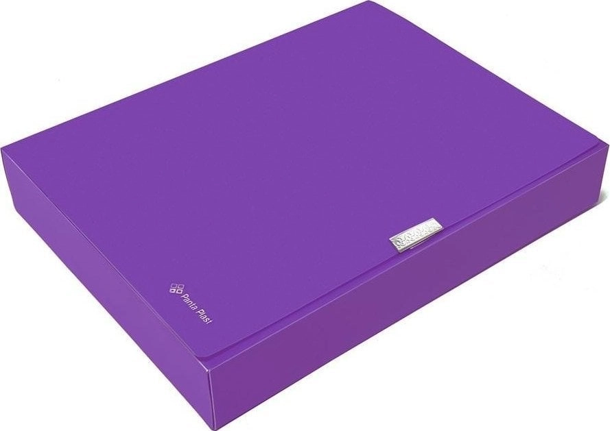A4 box folder 55mm neon purple