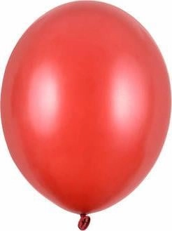 Balony Strong Metallic Poppy Red 30cm