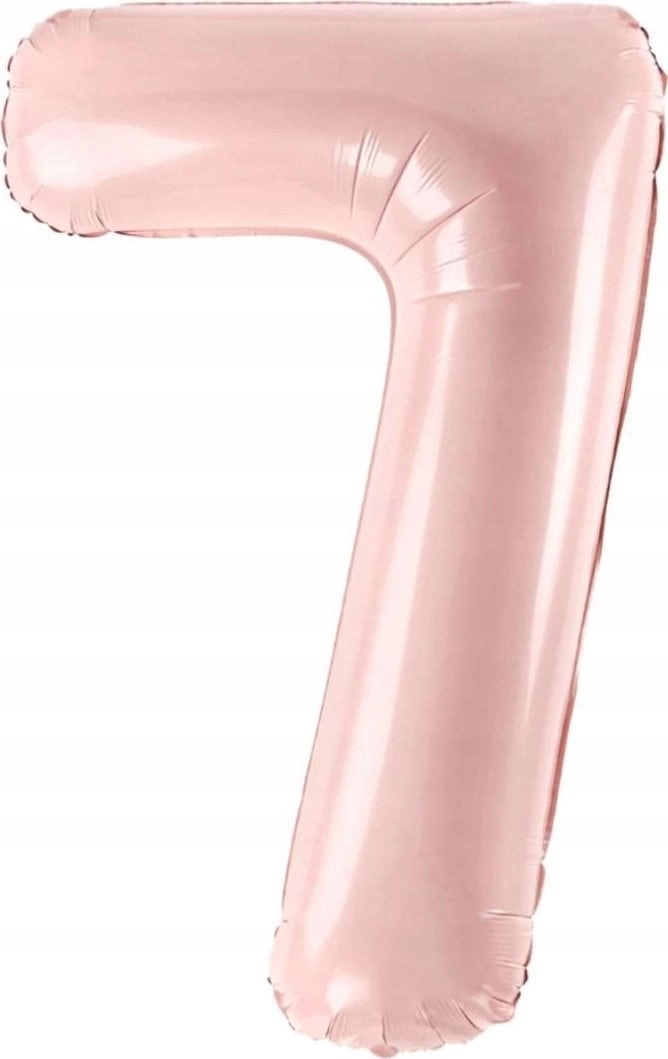 Foil balloon 7 light pink 72cm