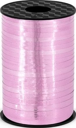 Pink plastic ribbon 5mmx225m 511340 5902230748941