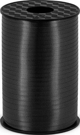 Black plastic ribbon 5mmx225m 511345 5902230748897