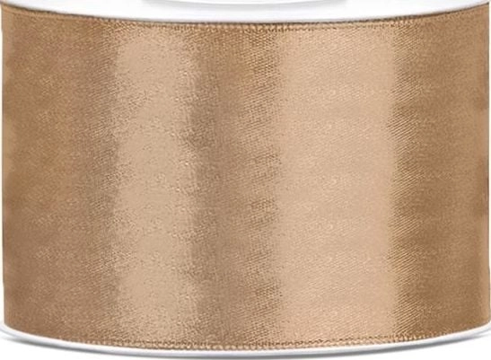 Satin ribbon  light gold  50mmx25m 5733560