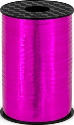 Gift ribbon dark pink metallic 5902230748989