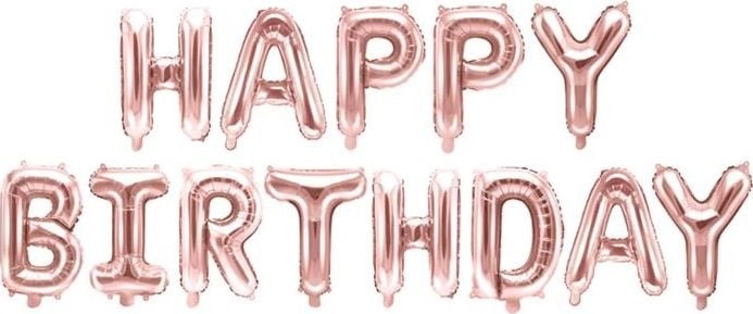 Party Deco HAPPY BIRTHDAY foil balloon