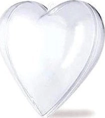 Transparent heart 10mm 5pcs 5902581170941