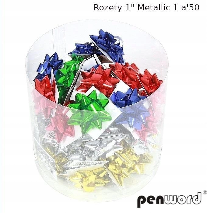 Party Deco Metallic Rosettes (50 pcs)