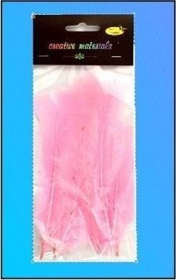Party Deco Soft feathers light pink