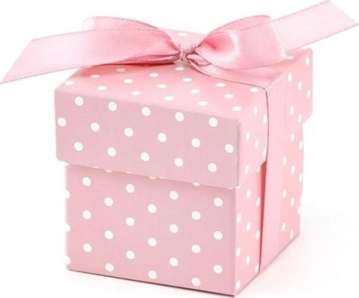 Party Deco Decorative boxes  pink with