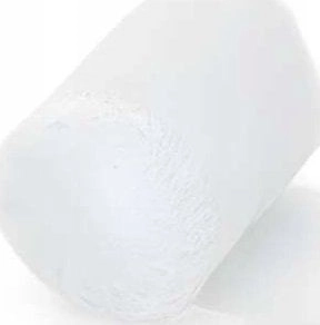 Party Deco Chiffon ribbon white 40mm/5m