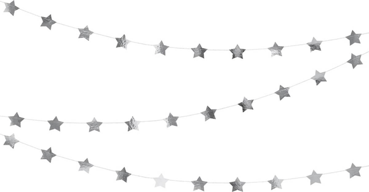 Star garland Silver PARX1440 PDGLS8018M 5900779114555
