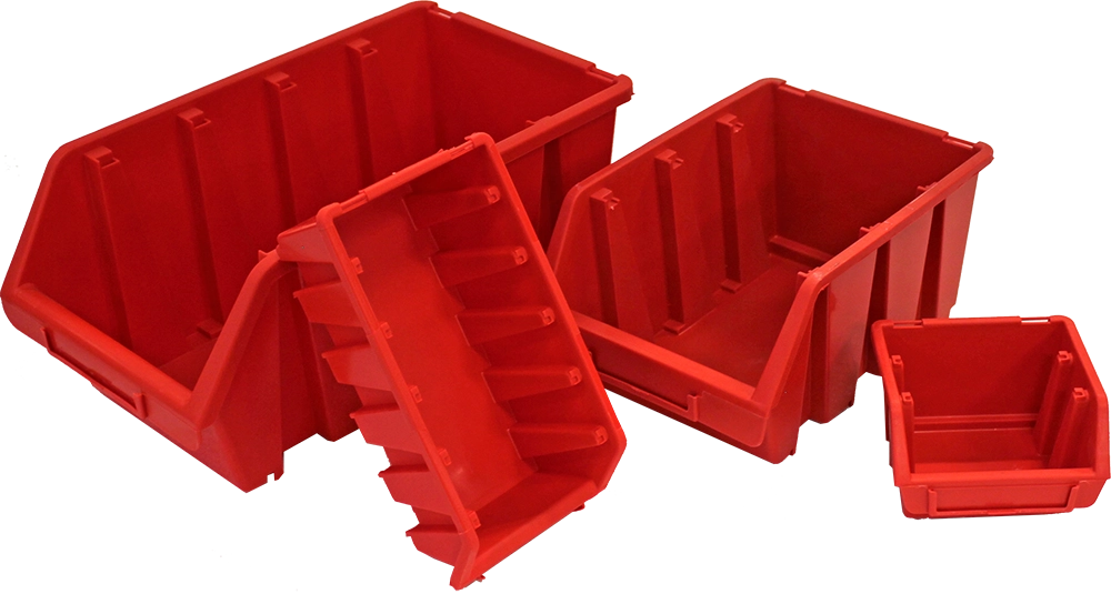 Kaste Ergobox 1 sarkana 3088915 ERG1CZEPG001
