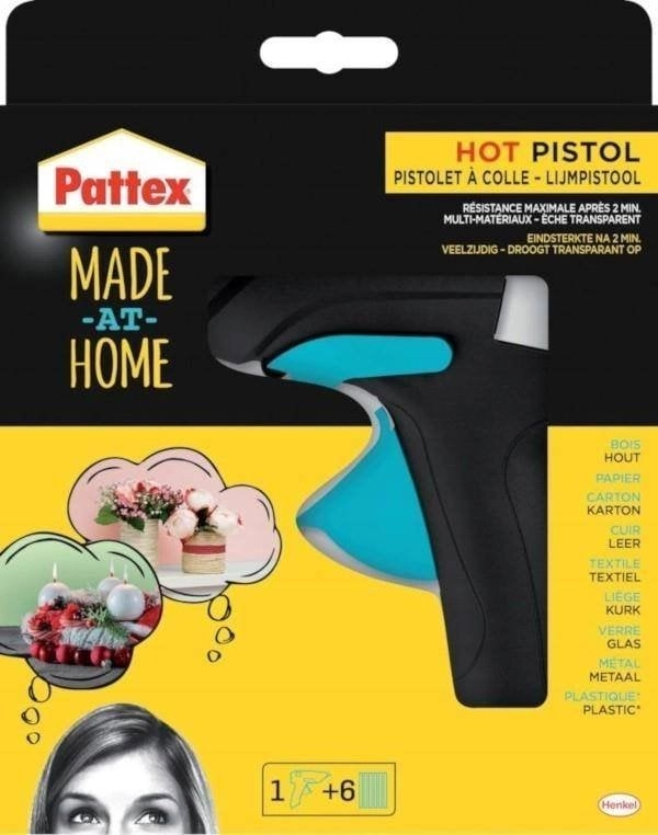Henkel hot glue gun incl. 6