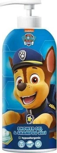 Paw Patrol Chase shower gel and