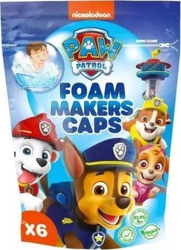Paw Patrol Foam Makers Caps bath