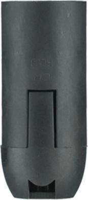 Opal OTE14-03 screw-on black lampholder -
