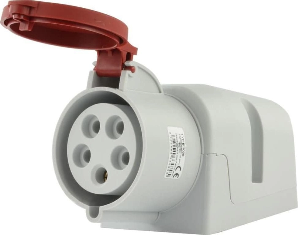 Pawbol Gniazdo stałe 32A 5P 400V