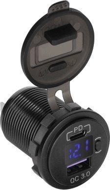 Ładowarka PeiYing Ładowarka samochodowa USB+USB typu