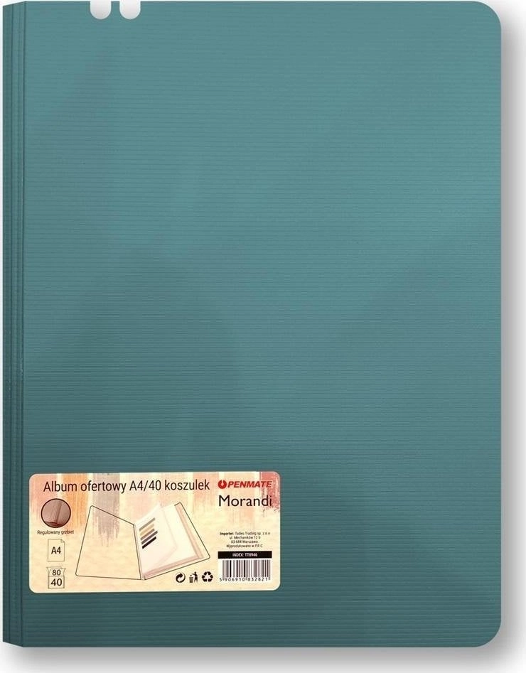 A4 offer album with 40 Morandi
