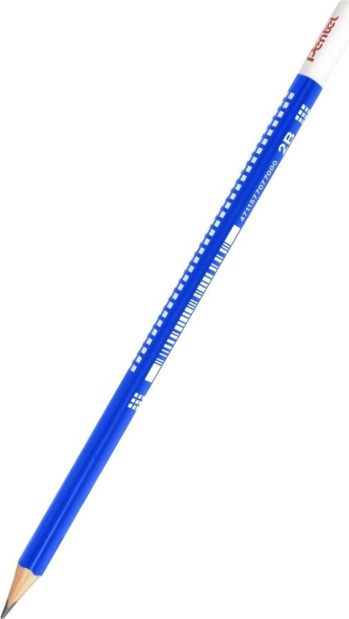 Pentel 2B Triangular Wooden Pencil CB60T-2B