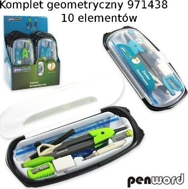 Penword Geometric set PENWORD 10 elements