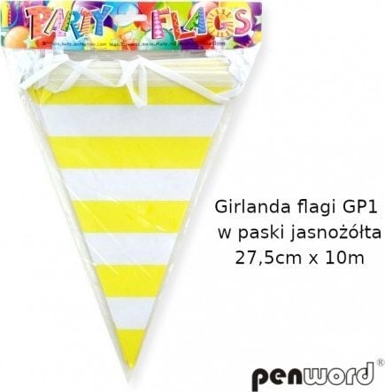 Penword GARLAND FLAG GP1 STRIPES LIGHT