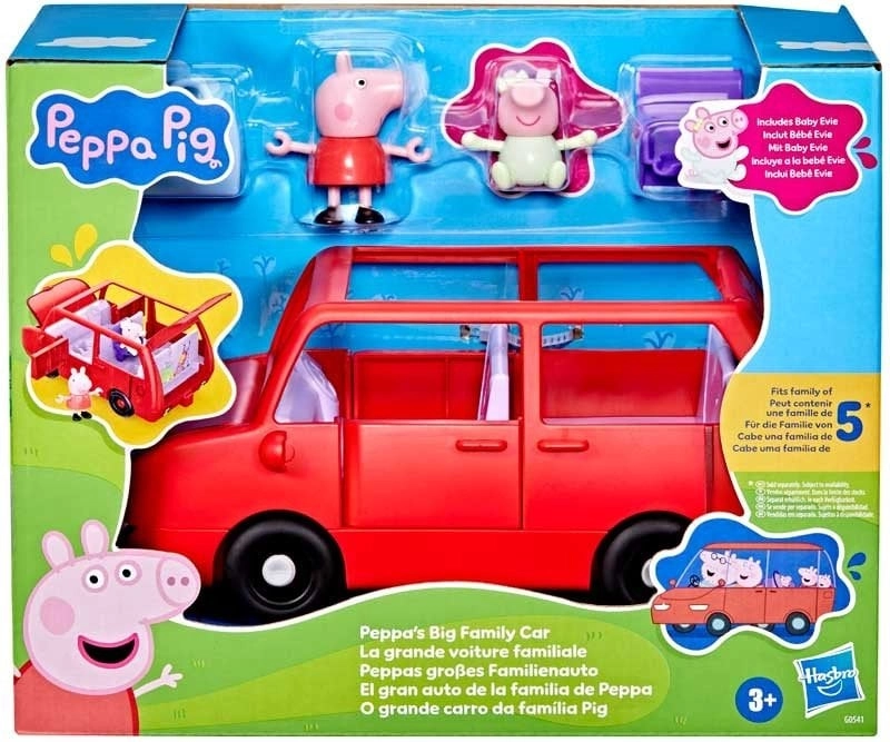 Pipsa Pig`s Big Family Car  play