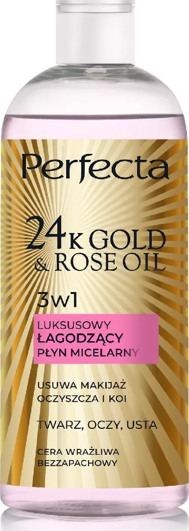 Perfecta 24K Gold Rose Oil Luxurious