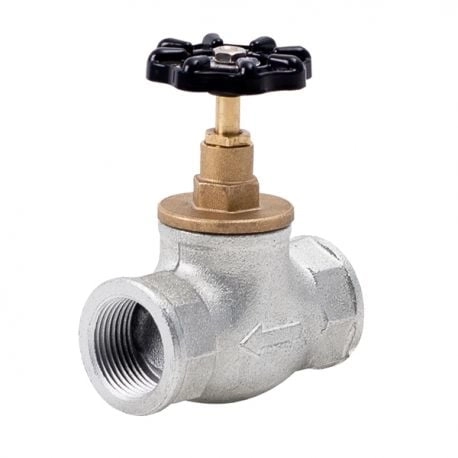 Perfexim Straight globe valve 3/4" galvanized