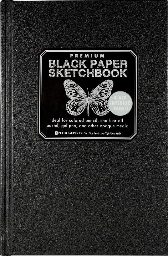 Sketchbook Premium Black Paper 358699 9781441331625