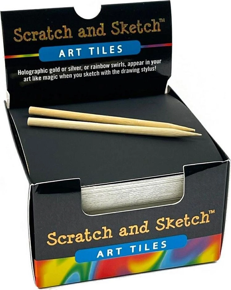 Artistic scratch card set of 150