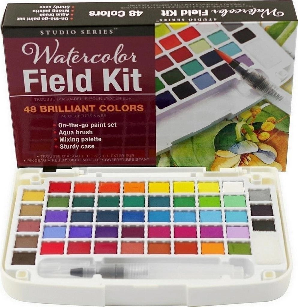 Peter Pauper Press Watercolor paints 48