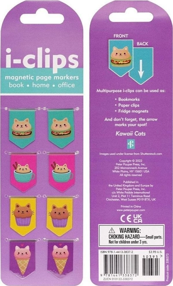 Kawaii Cats magnetic bookmark 487145 9781441338372