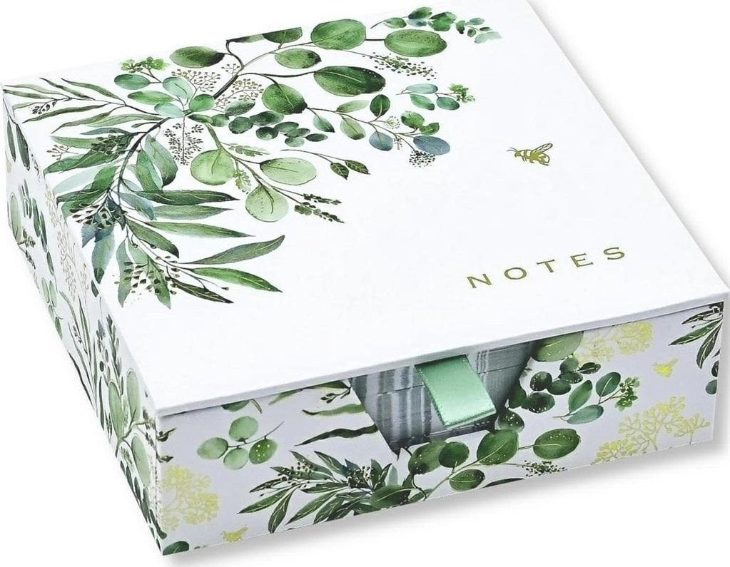 Sticky notes decorated with Eucalyptus office