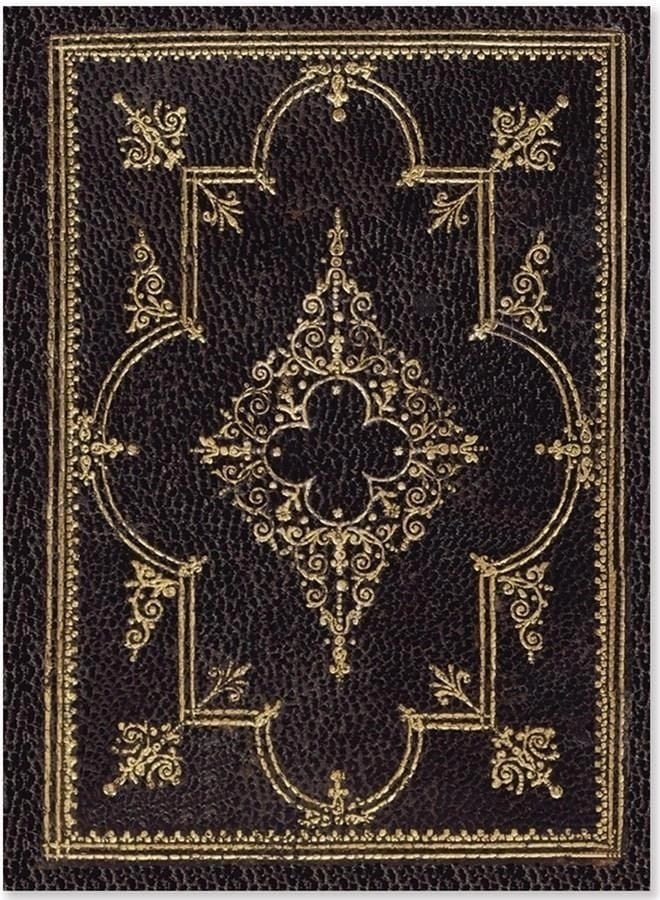 Peter Pauper Press Notebook Sewn Obsidian